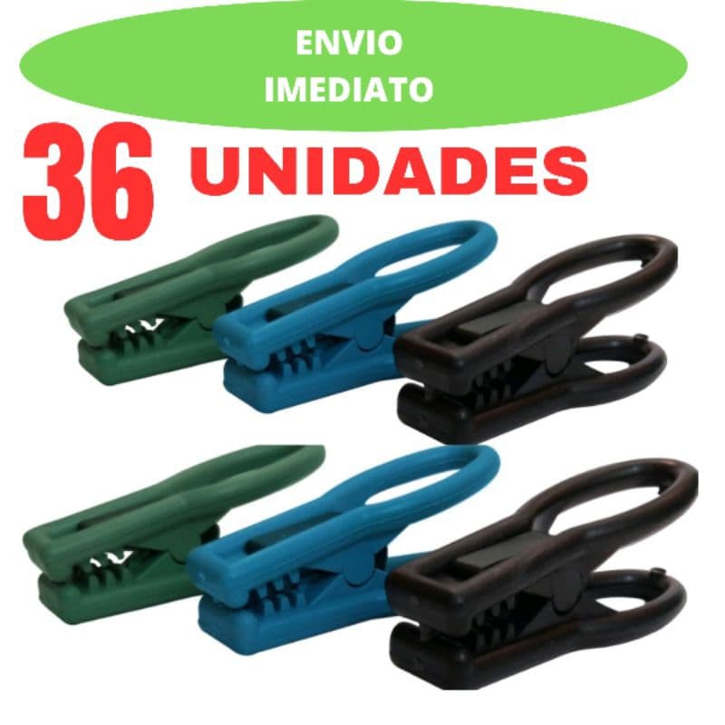 Kit 36 Prendedor De Roupa UtraFort Pregador Pra Varal Ótima Qualidade