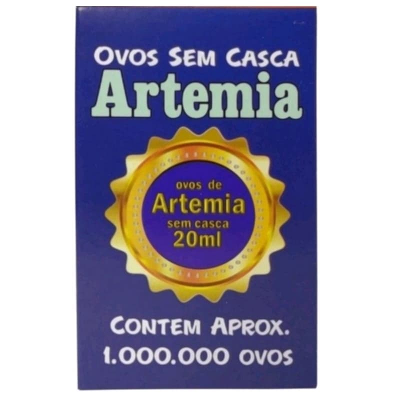 Ovo Artemia Líquido Alimento Para Alevinos Peixe Maramar 20ml