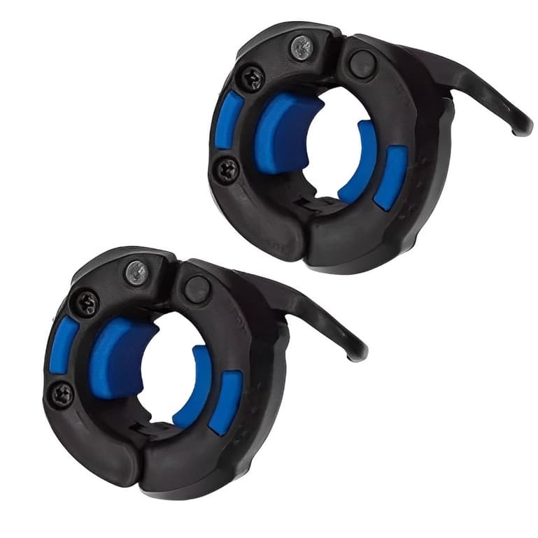 Par de Presilhas Lock Press Para Barra de 28mm Academia Musculação Fitness - PAR