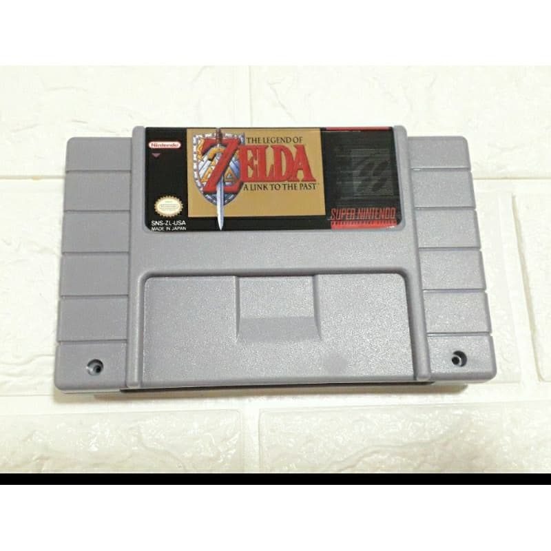 The Legend of Zelda p/ super Nintendo gravando