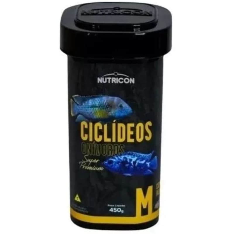 Ração Nutricon Onivoros Ciclideos  450gr