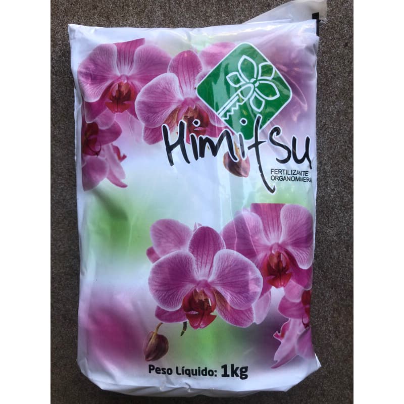 Super adubo Himitsu para orquídeas e plantas diversas.