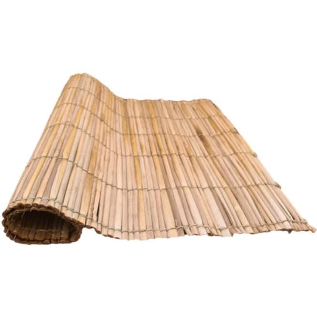 Esteira de Palha Taboa Natural 1,80m x 1,00m Forro Pergolado Tapete Painel
