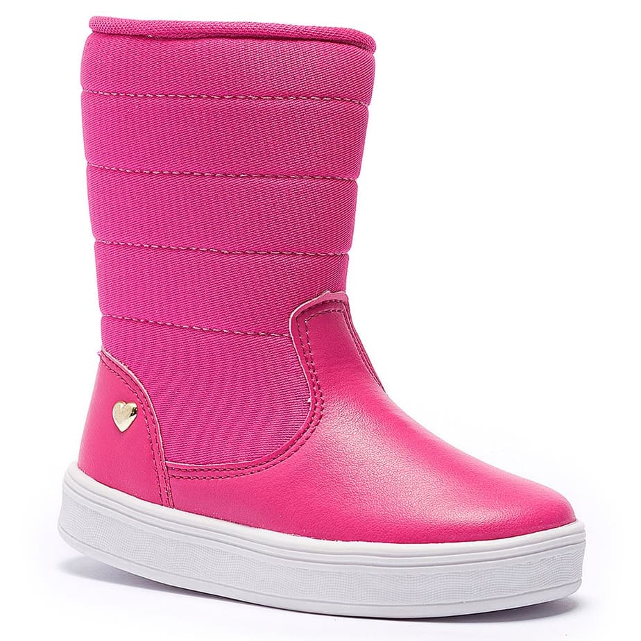 Bota Tênis Infantil Menina Tininha Botinha Bordado Confortável Escolar