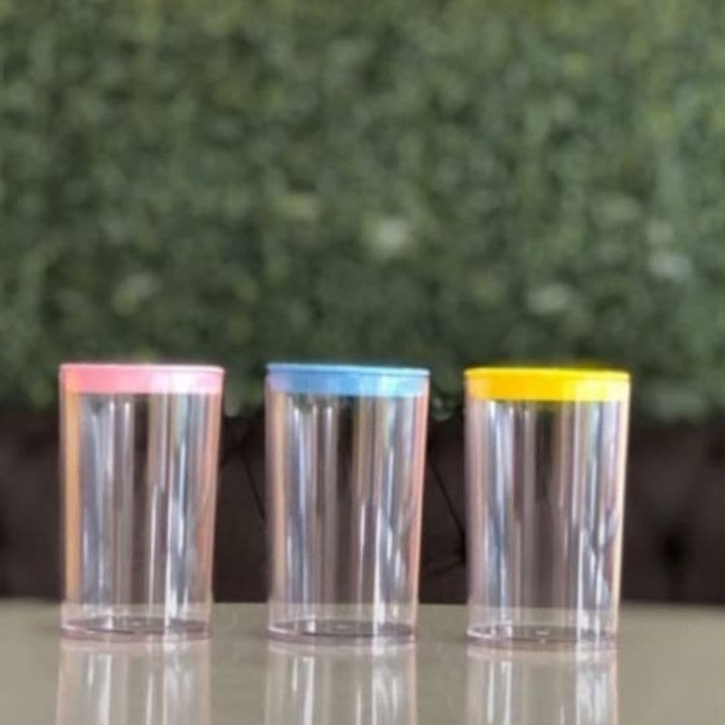 4 Cofrinhos Cofre Mine Cofre em Acrílico 275ml Para Personalizar