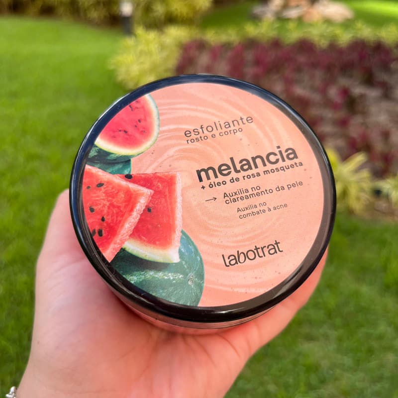 ESFOLIANTE DIA A DIA LABOTRAT MELANCIA COM ROSA MOSQUETA ESFOLIANTE CORPO E ROSTO SKIN CARE SKINCARE