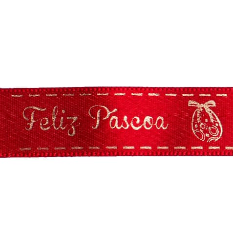 Fita de Cetim Pascoa Sinimbu rolo 10metros N5(22mm) - Ref: 1870/22