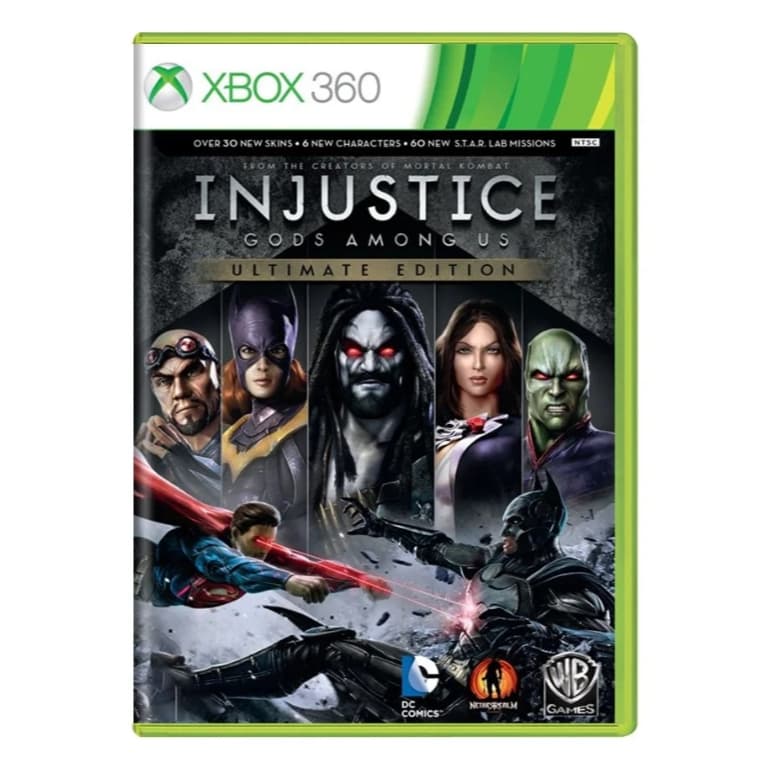 Injustice Ultimate Edition em Portugues Xbox 360