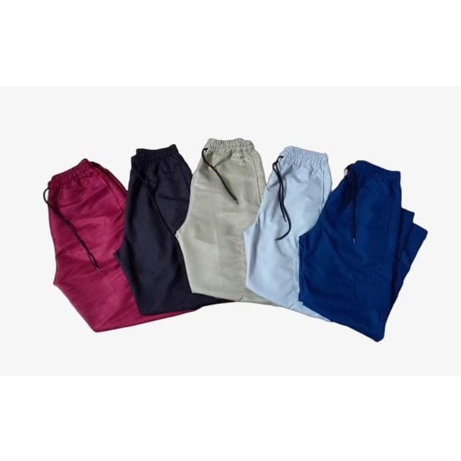 Calça Cargo Unissex Preta/Azul/Vinho/Cinza/Bege