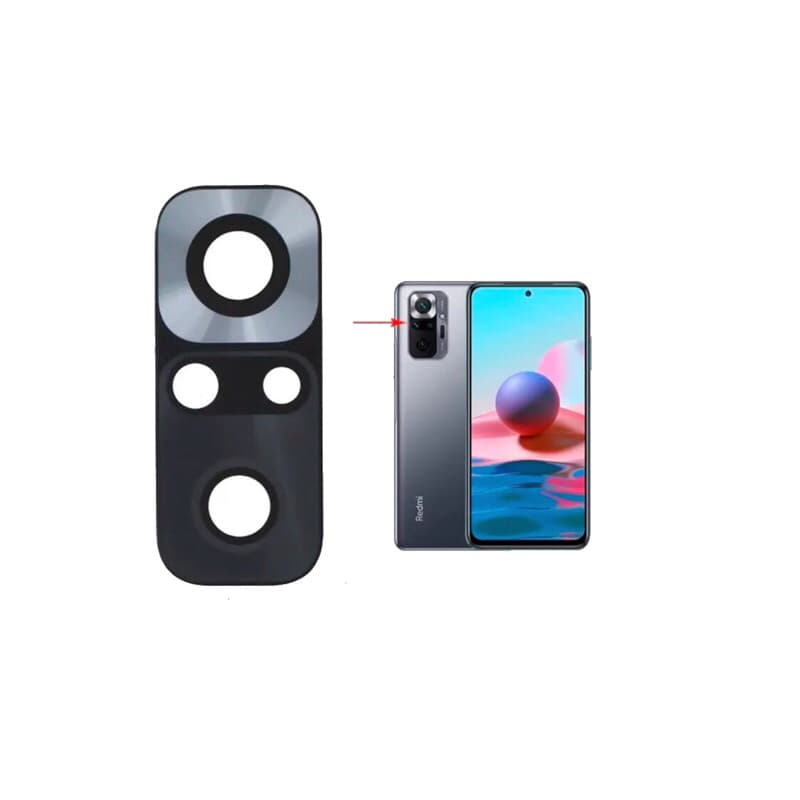Lente Vidro Câmera Traseira Redmi Note 10 Pro / 10 Pro Max