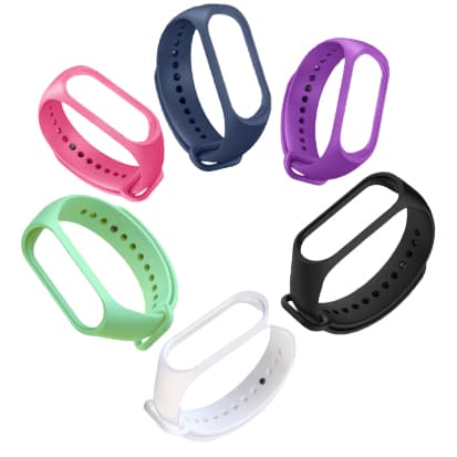 pulseira smartwatch relógio digital mi band 4 silicone