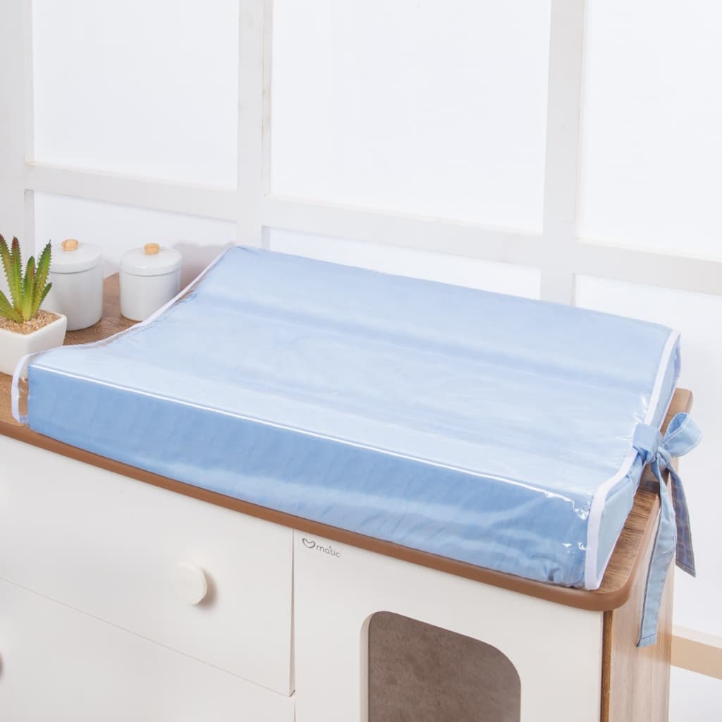 Trocador Americano Anatomico Plastificado de Comoda para Bebê Menino