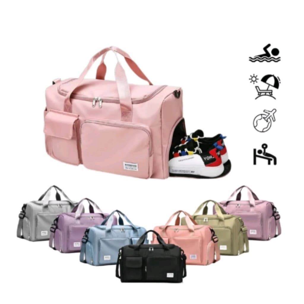 ASALOOG Bolsa Mala Academia Viagem Imagem Fitness Transversal Casual Unissex Com Ref: M-212