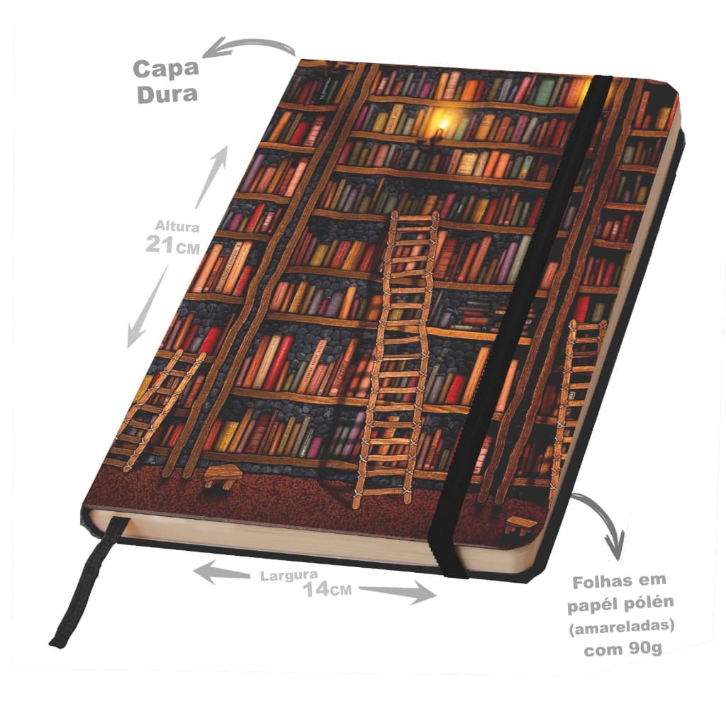 Caderneta Tipo Moleskine A5   "A ESCADA   para o sucesso" anotação ou desenho