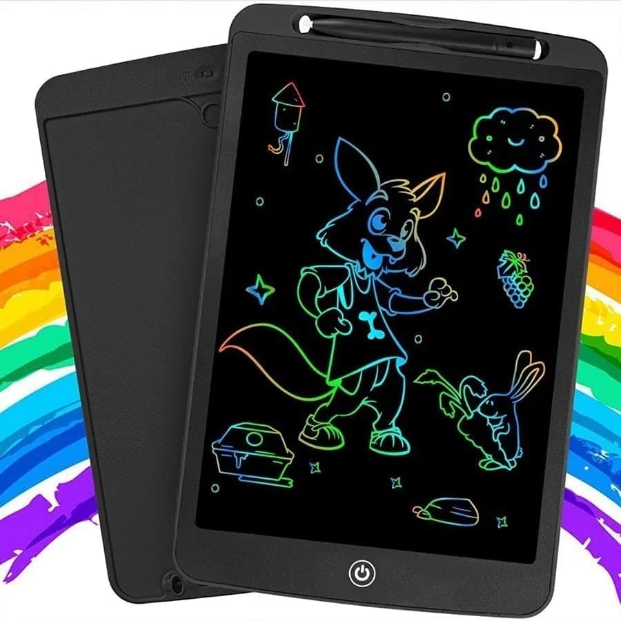 Tablet Lousa Magica Infantil Digital LCD "Tela colorida 12.5 polegadas" para Crianças Escrever e Desenhar Acompanha caneta Original Envio Imediato