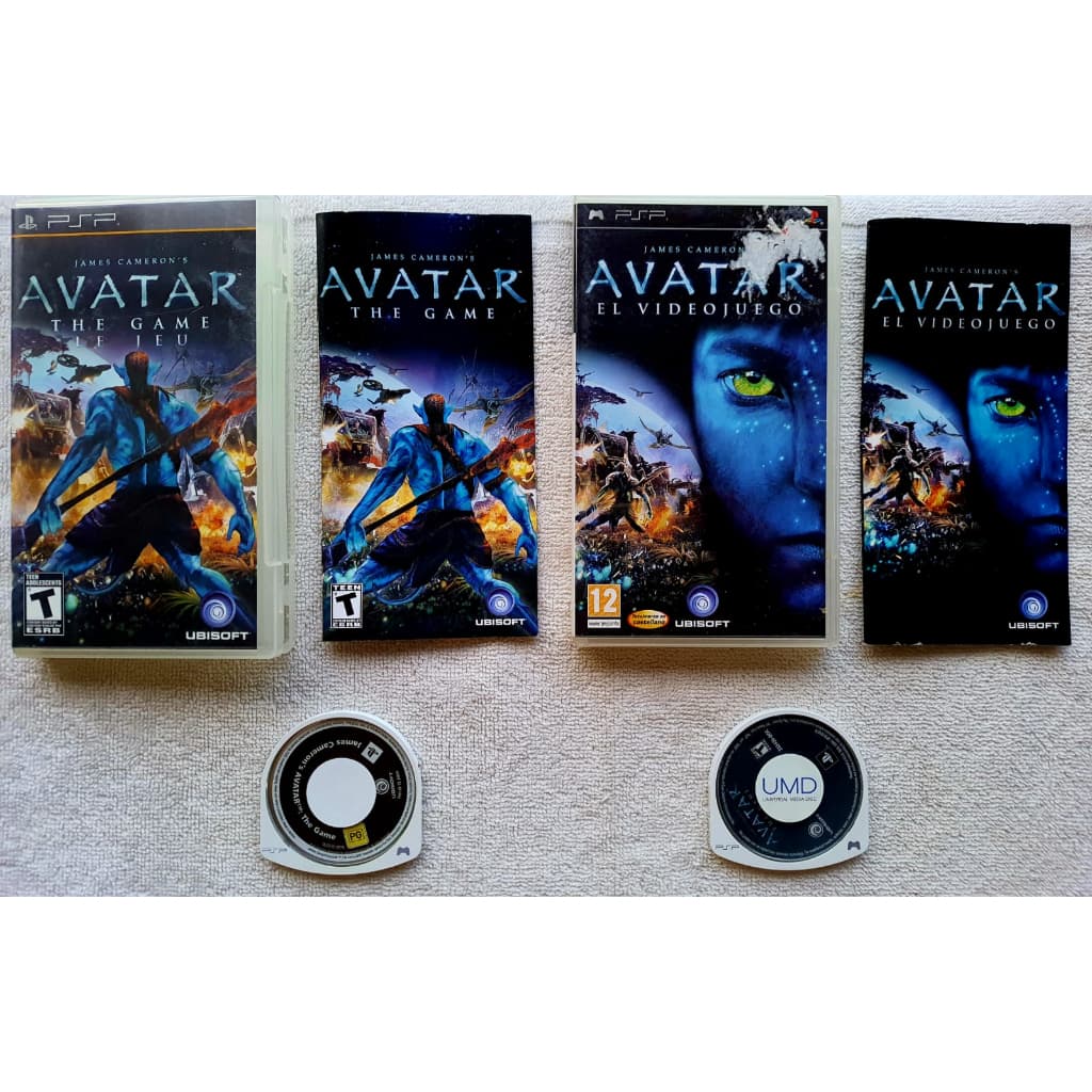 PSP Avatar The Game Combo Coleção X 2 23/09/2025