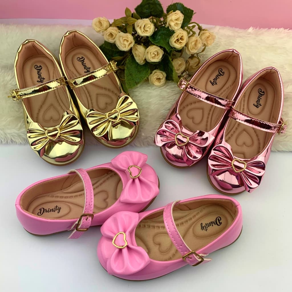 Sapatilha Infantil Feminina De Menina Do 20 Ao 34 SPT-500