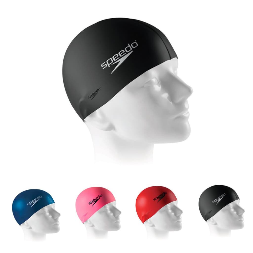 Touca De Natação Adulto Speedo Flat Cap Silicone 5 Cores Original