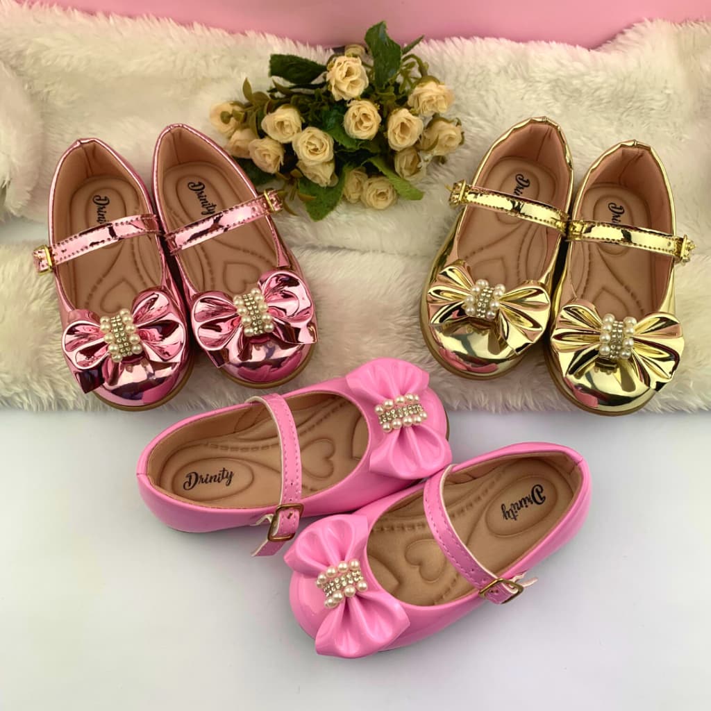 Sapatilha Infantil Feminina De Menina Do 20 Ao 34 SPT-503