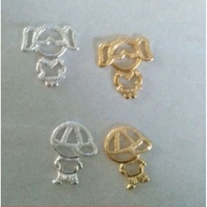 Menino e Menina  Vazado Para Encapsulamento