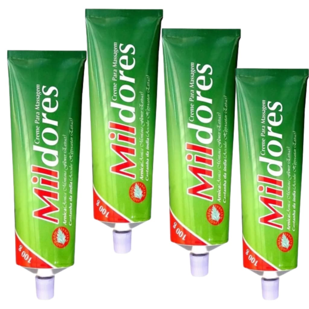 Kit Com 4 Unidades De Pomada Mil Dores Original
