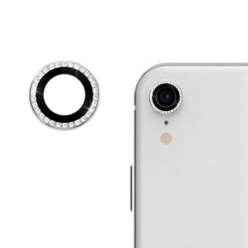 Película de câmera  Strass Para IPhone XR Protetor de Lente