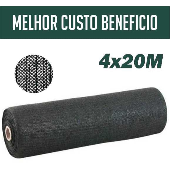 Sombrite 50% 4 x 20m Para Horta jardinagem decoração jardim promoção