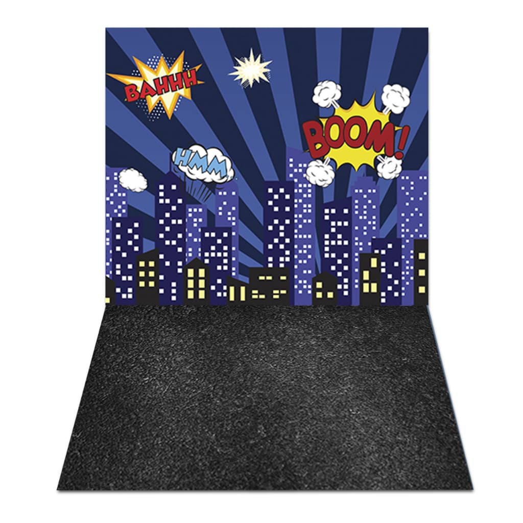 Fundo Fotográfico Newborn Super-Herói Em Tecido PN-0242