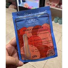 Argila Facial Vermelha 100g Phállebeauty