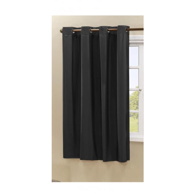 Cortina Blackout PVC 1,10m x 1,30m Corta 100% a  Luz
