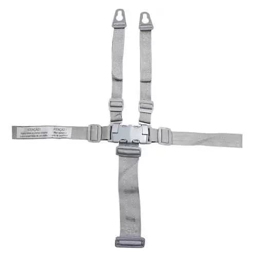 Cinto Segurança 5 Pontos para Cadeira de Alimentação Merenda Bon Apetit Prima Papa Original  Burigotto