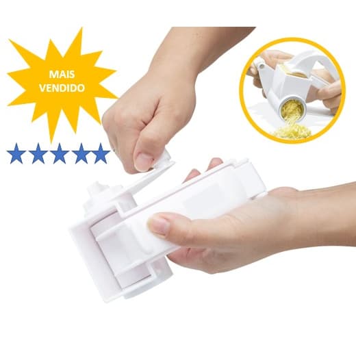 Ralador De Queijo Manual Com Manivela Unyhome Ótima Qualidade