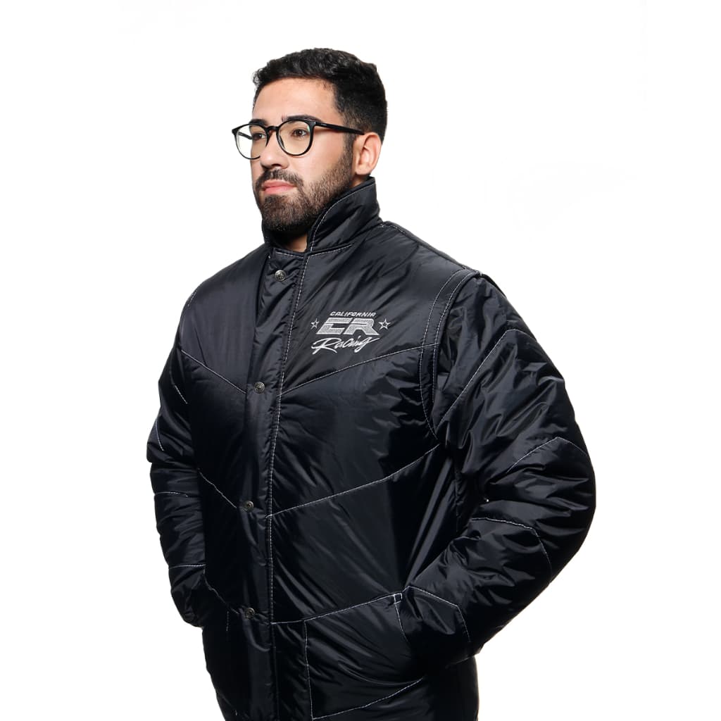 Jaqueta California Racing Life - CINZA / AMARELO