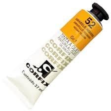 Tinta à Óleo para pintura em tela Corfix Bisnaga 37ml - 52 - Amarelo Indiano