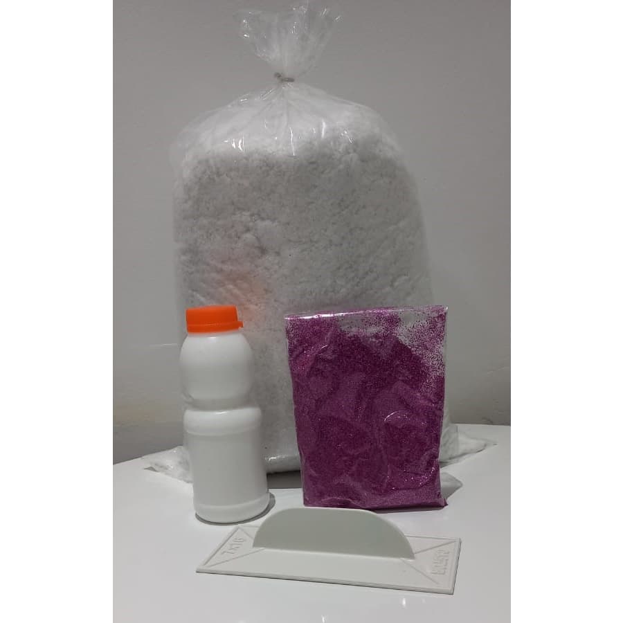 Kit Textura Liquida coleção GLITTER BRILHO INTENSO + 1Pigmento + 1Resina + desempenadeira ( LEIAM A DESCRIÇÃO)