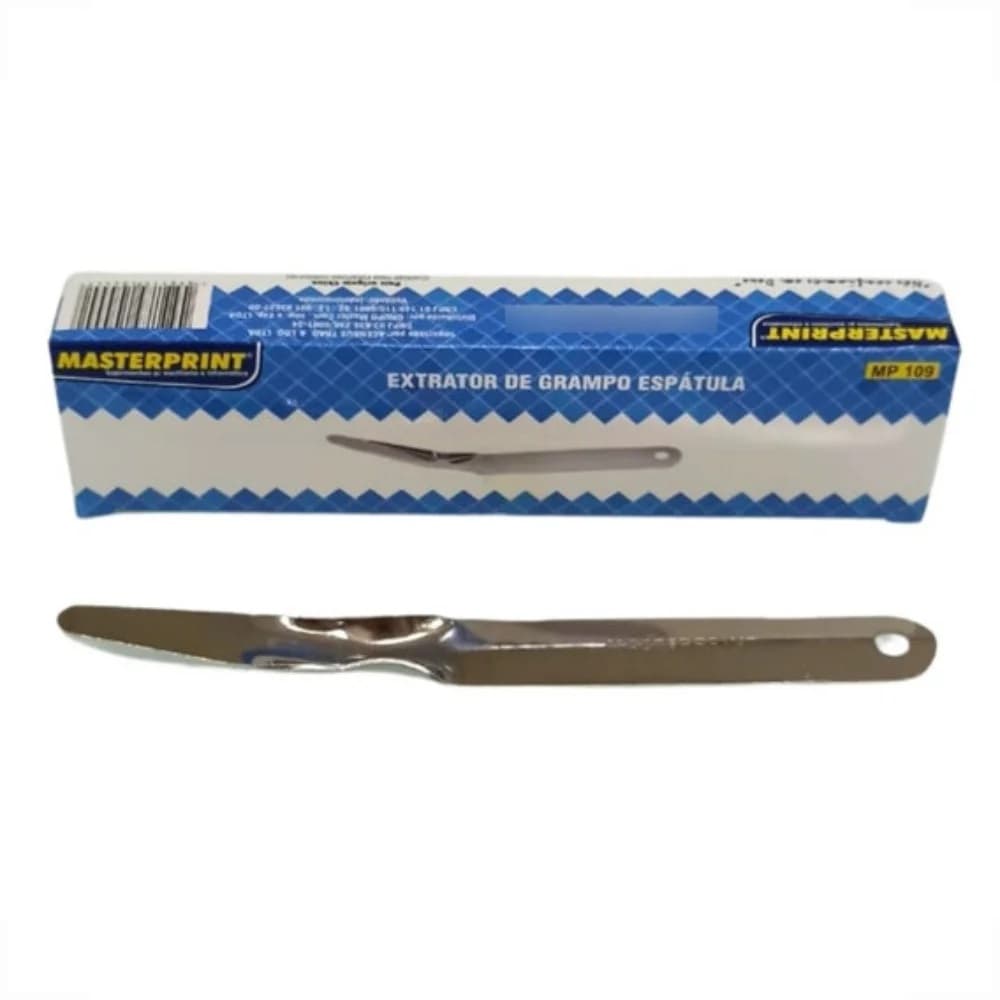 Extrator de Grampos Espátula em Metal Masterprint - MP 109