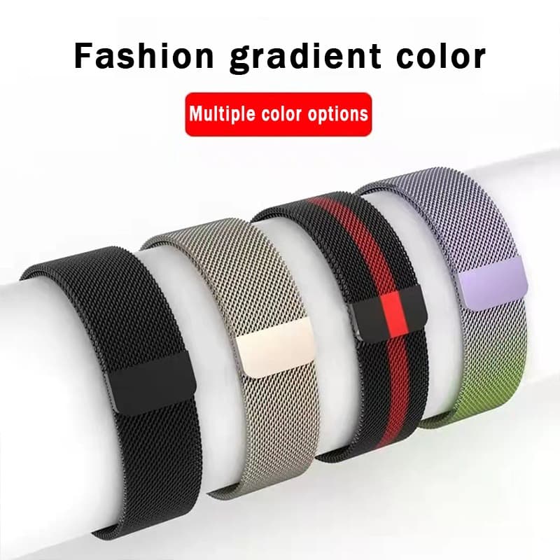 Pulseira apple watch 38 40 41 42 44 45 49 mm series 7 8 ULTRA SE 1 2 3 4 5 6 metal milanesa NÃO INCLUI RELOGIO