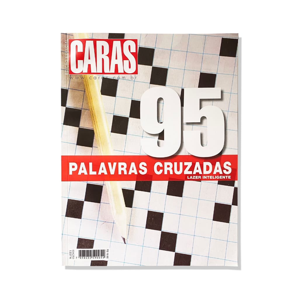 Revista Passatempo 95 Palavras Cruzadas Editora Caras
