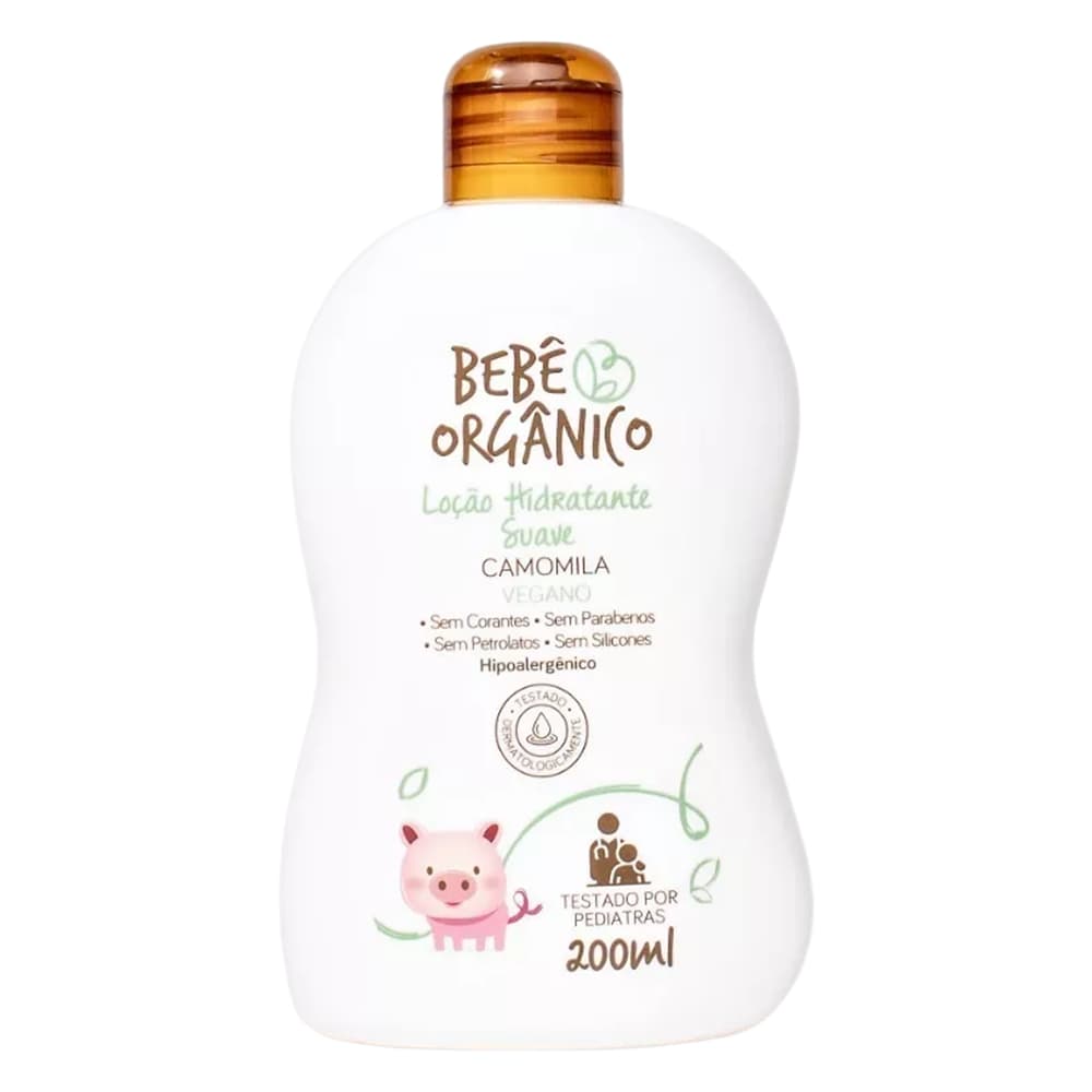 Loção Hidratante Camomila Suave Bebê Orgânico - 200ml