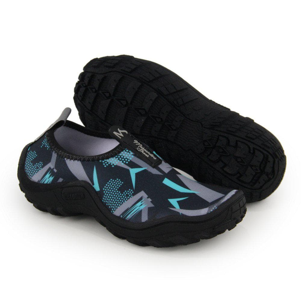 Sapatilha nautica infantil antiderrapante praia rio cachoeira pesca trilha tenis meia criança