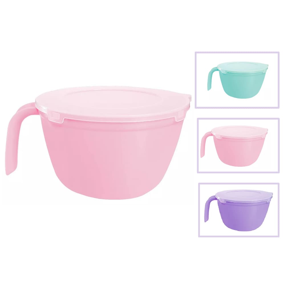 Tigela para Derreter Chocolate com Tampa 1,5L Panelinha (Pode ir no microondas, freezer e lava louças). Resistente!!!