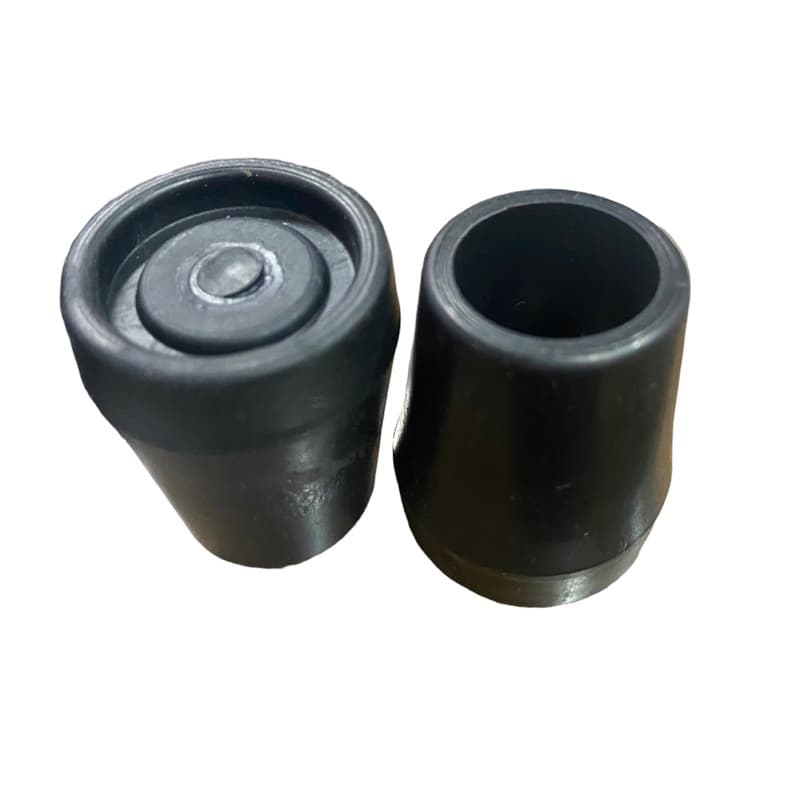 Ponteira 3/4 curta para bengala e muleta canadense