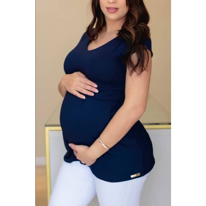 Bata Gestante Top Amamentação