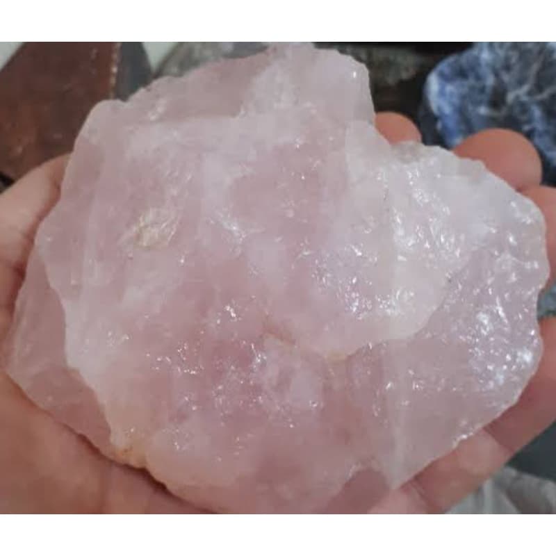 Seixo Quartzo Rosa - Pedra Do Amor