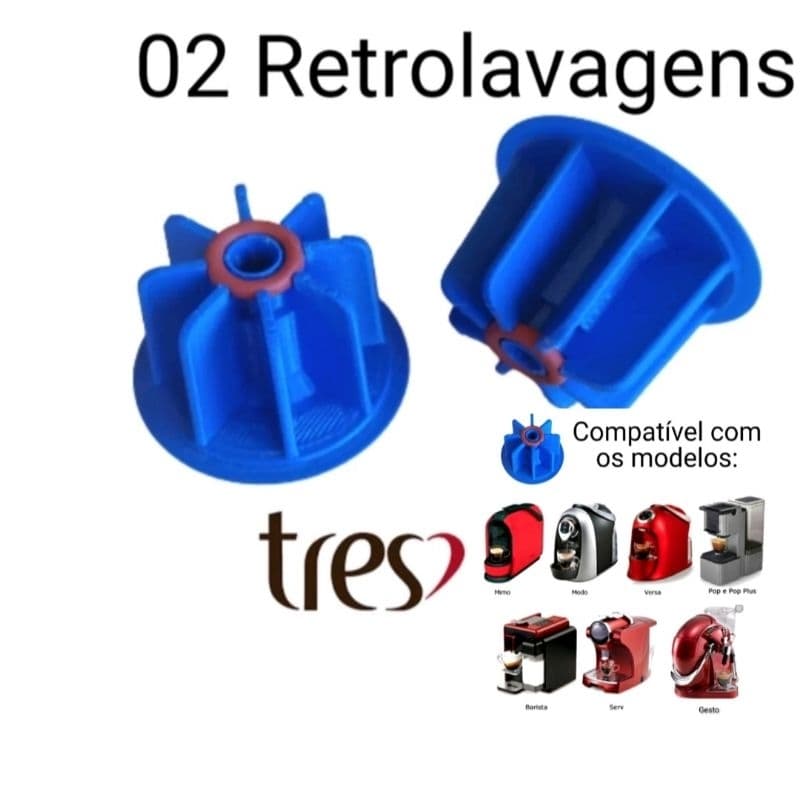 Kit 02 Cápsula Limpeza Cafeteira Mimo Versa Barista S04 Modo Gesto Pop