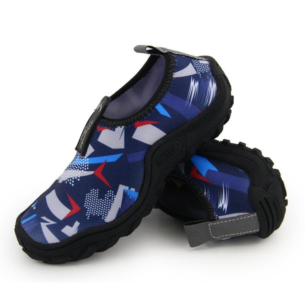 Sapatilha nautica infantil neoprene e sola antiderrapante rio praia parque acampamento criança