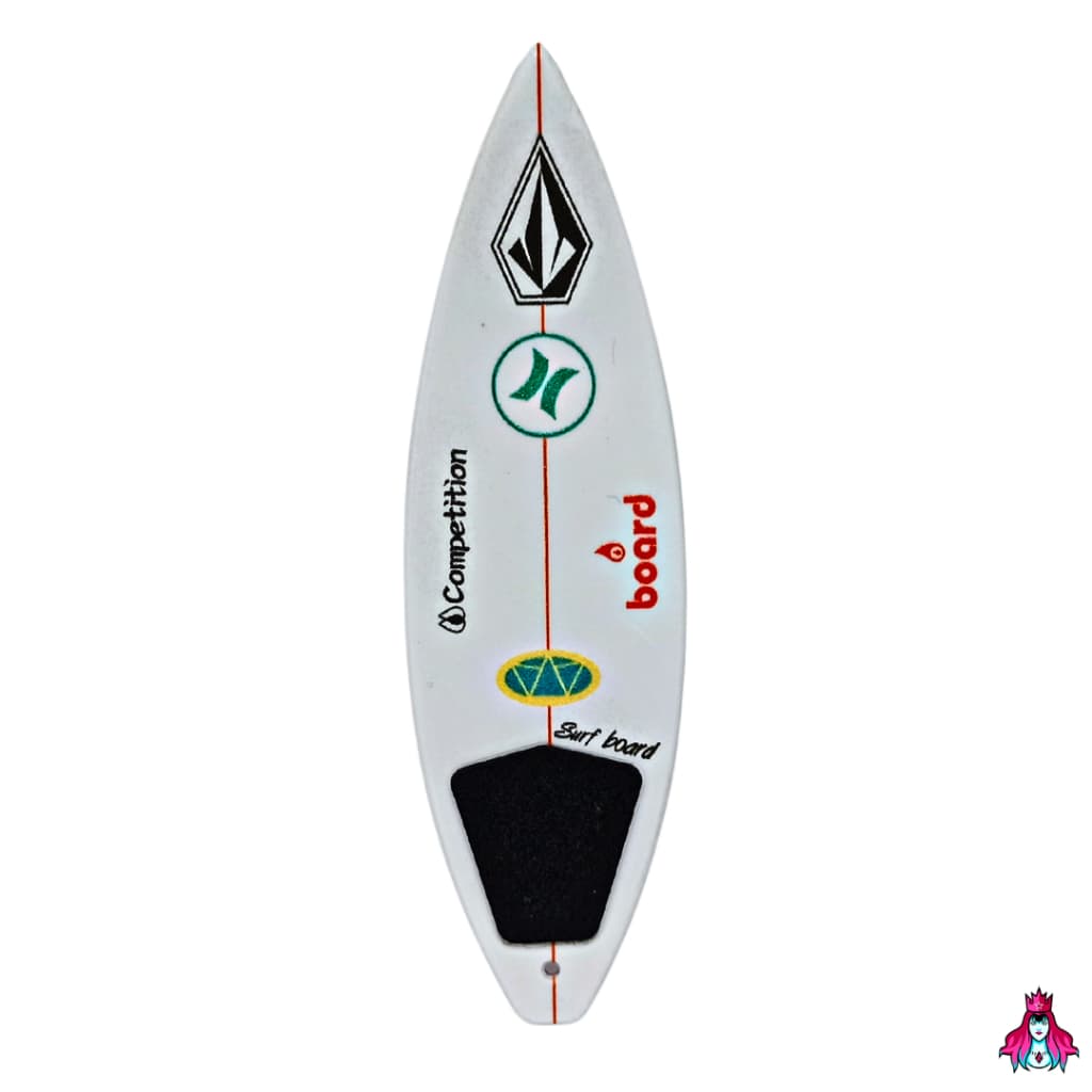 Mini Prancha Surf Board *Wind Surf* Volcom 100x29mm C/ Presilha para Dedo