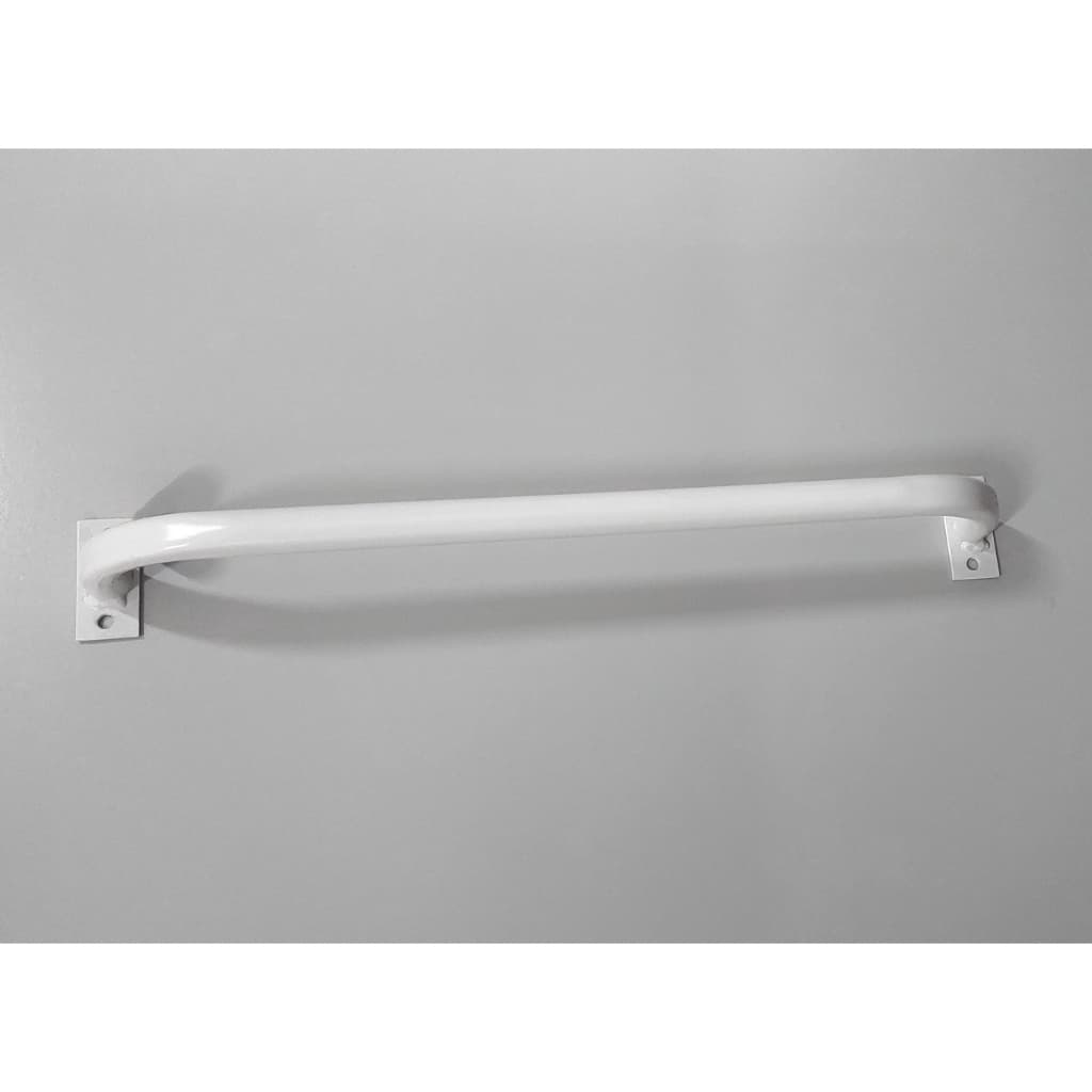 Barra de Apoio Alça 60cm Para Idosos e Deficientes Com kit Instalação Reforçado