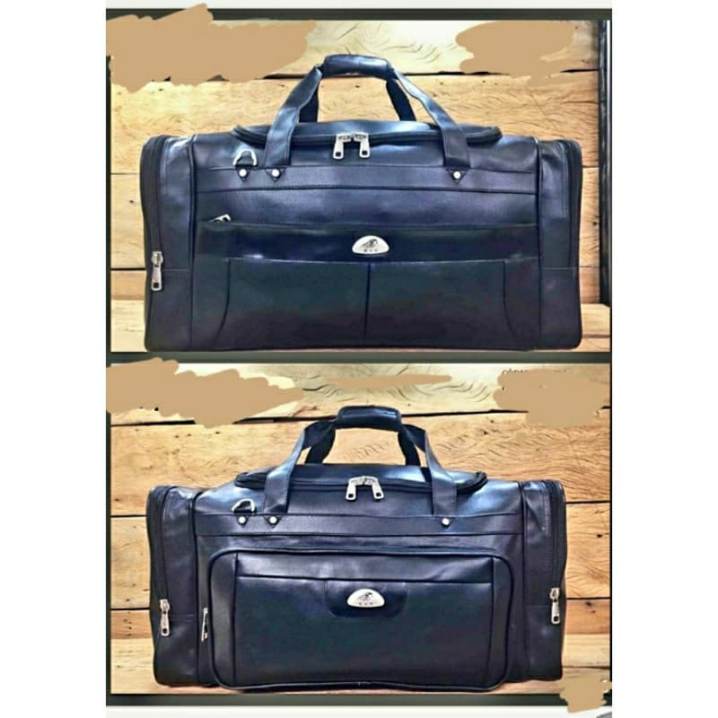 Sacola bolsa reforçada viagens couro sintético GG kvn 70 litros KV251204