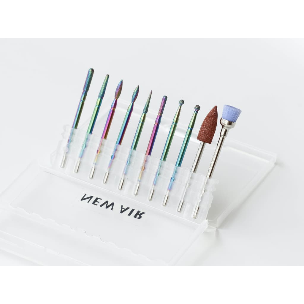 Kit 10 Brocas Tungstênio Profissional Para lixadeira Unha